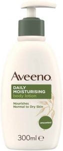 Looking for an affordable aftercare lotion? Check out Aveeno's Unscented Daily Moisturising Body Lotion